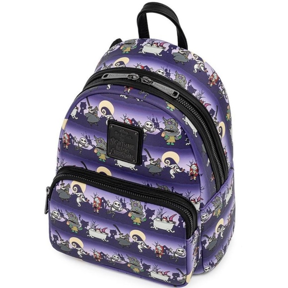 Loungefly Disney The Nightmare Before Christmas Halloween Line Mini Backpack main image 4